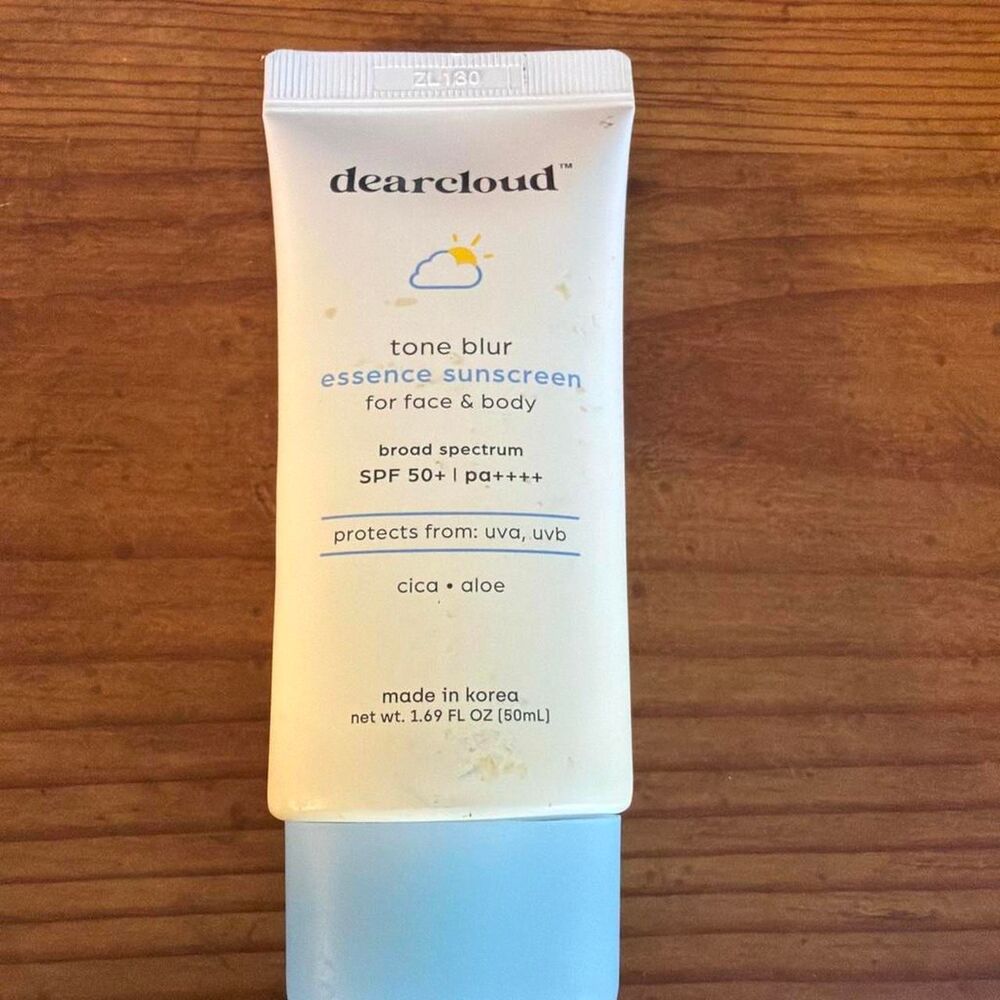 Dearcloud sunscreen